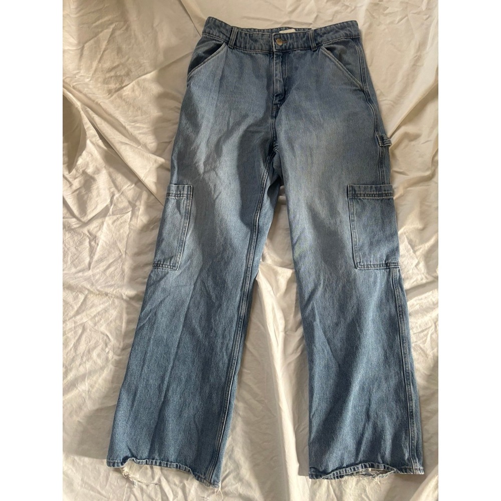 H&M Women's‎ wide leg jeans 10